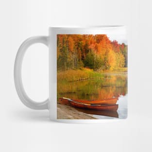 Kent Pond Morning Canoes Mug